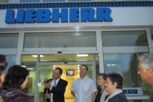 Посещение на производствена база и учебен център на Либхер-Хаусгерете Марица ЕООД